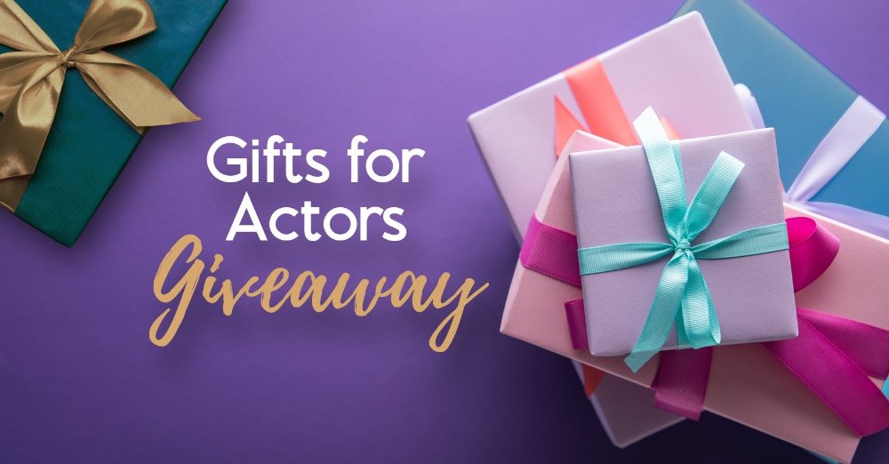 Gifts for Actors Giveaway