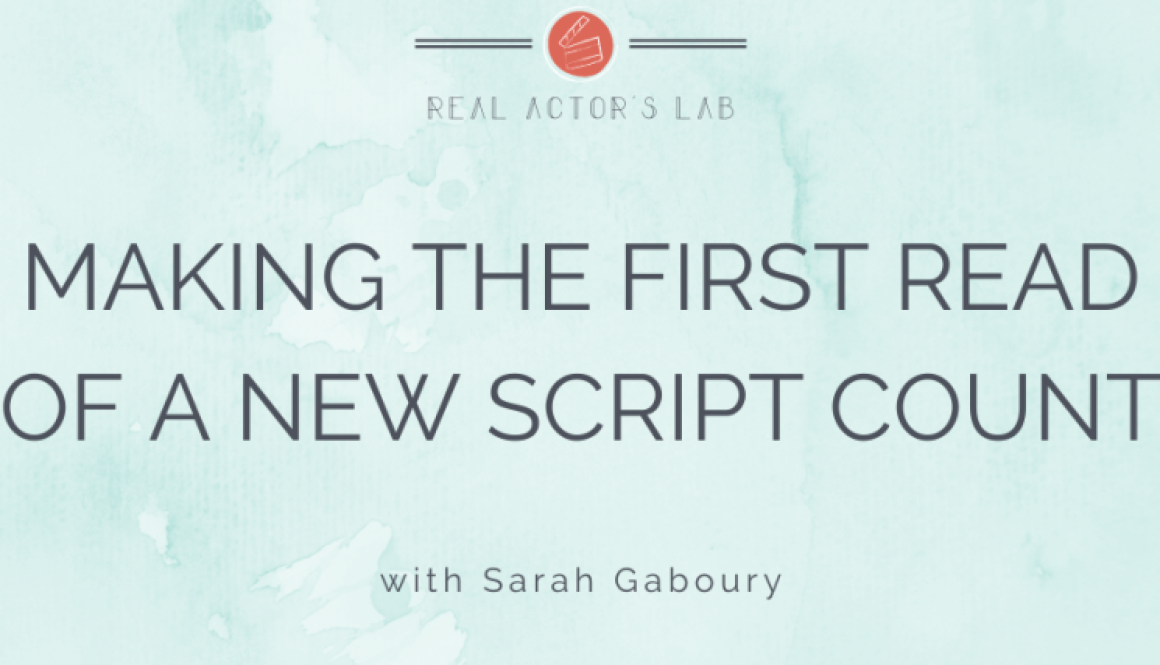 making the first read of a new script count